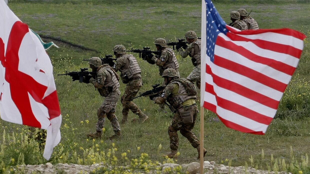 Грузино-американские военные учения в Грузии