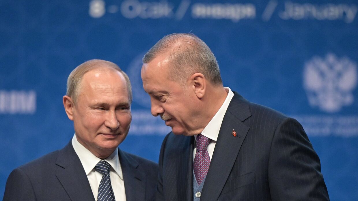 Рабочий визит президента РФ В. Путина в Турецкую Республику