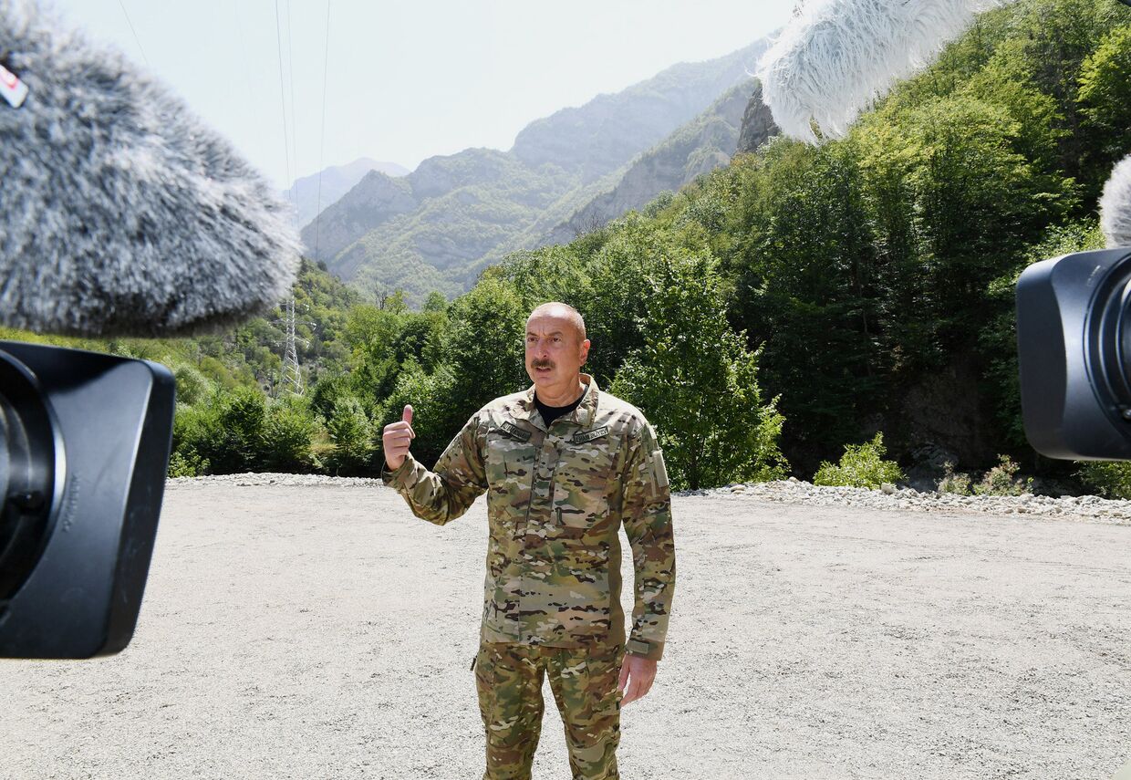 Президент Азербайджана Ильхам Алиев